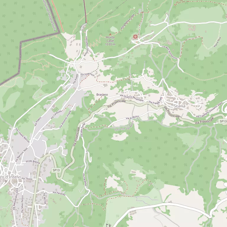 Mappa ALTA VALLE INTELVI