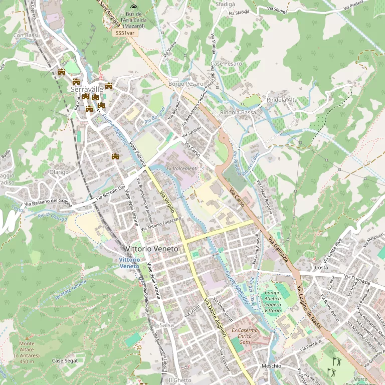 Mappa VITTORIO VENETO