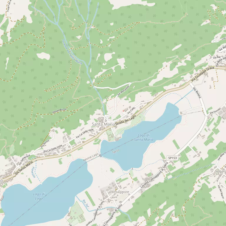 Mappa REVINE LAGO