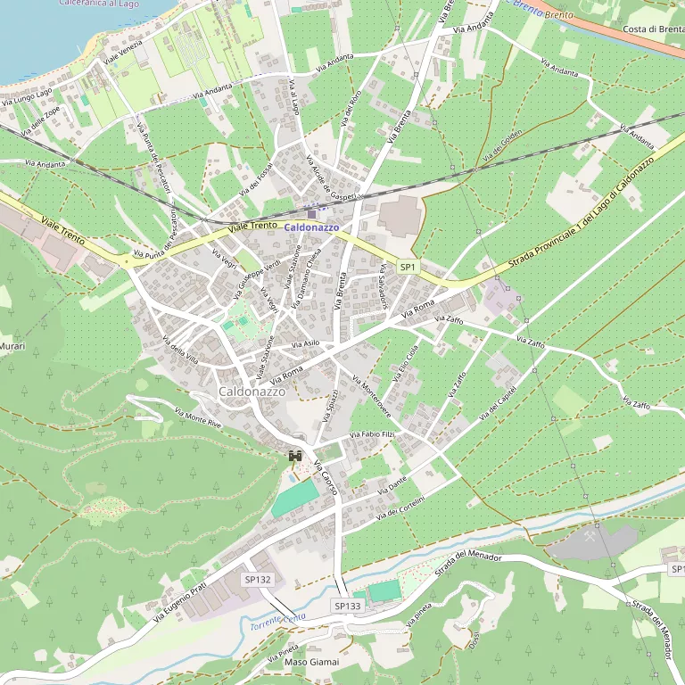 Mappa CALDONAZZO
