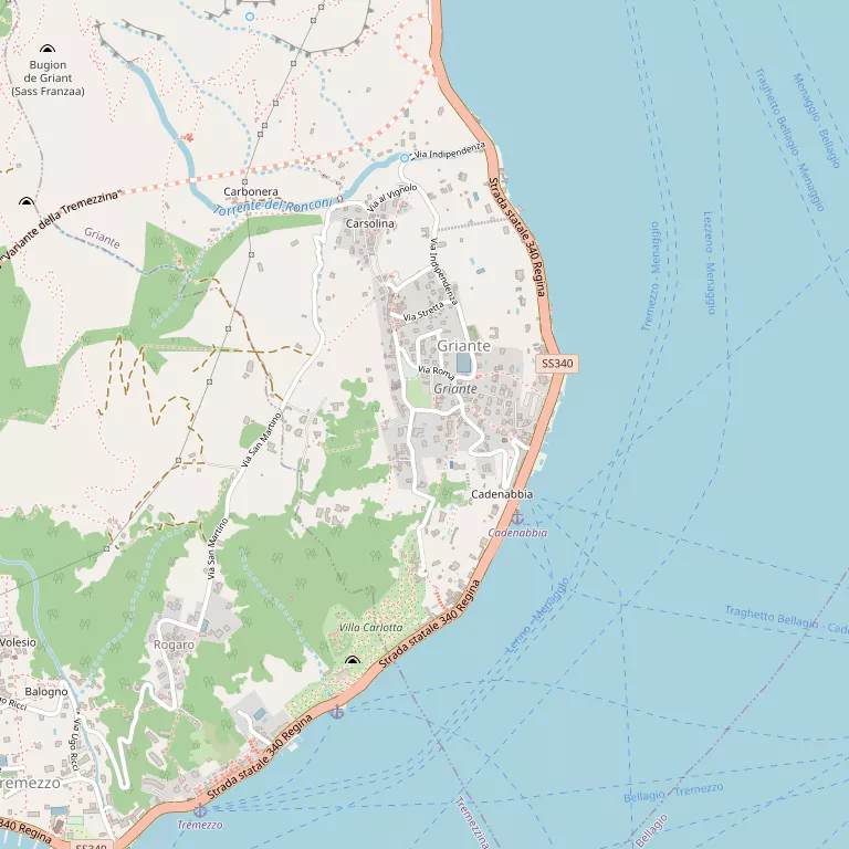 Mappa GRIANTE