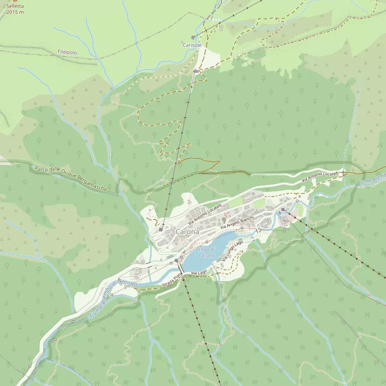 Mappa CARONA