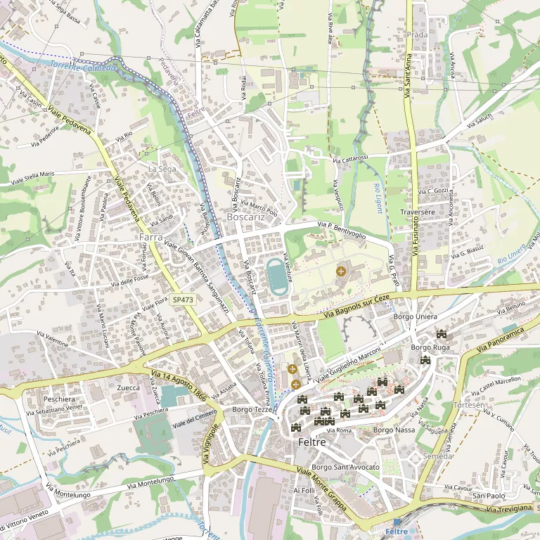 Mappa FELTRE