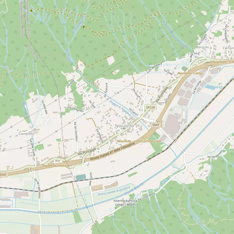 Mappa NOVALEDO