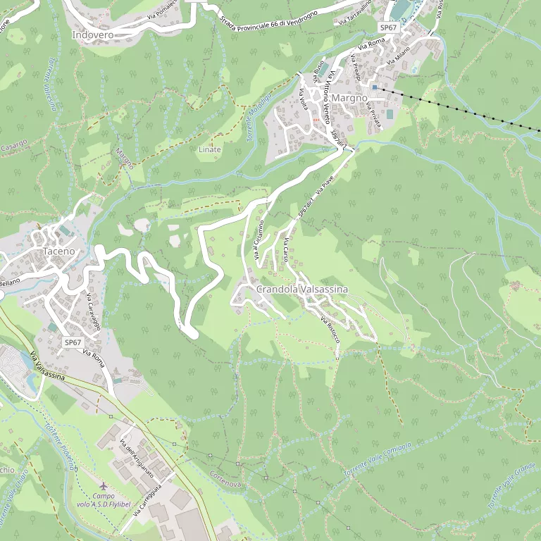 Mappa CRANDOLA VALSASSINA