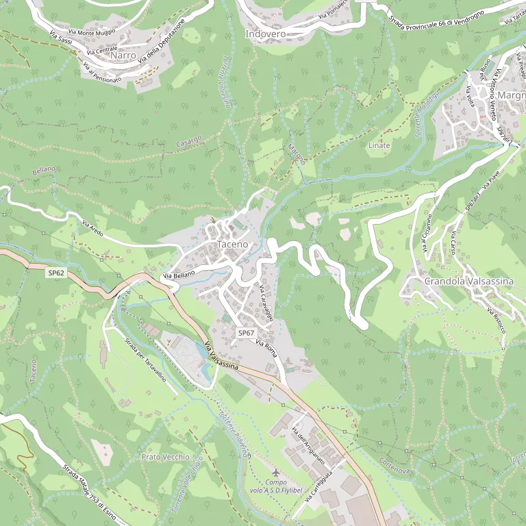 Mappa TACENO
