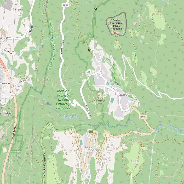 Mappa PASPARDO