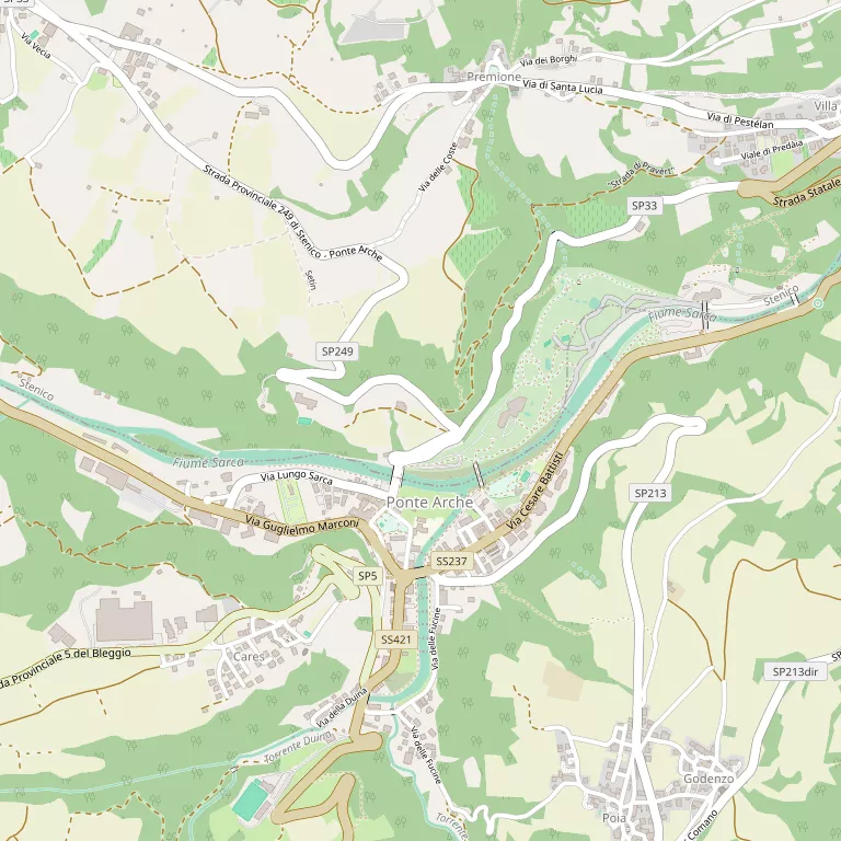 Mappa COMANO TERME