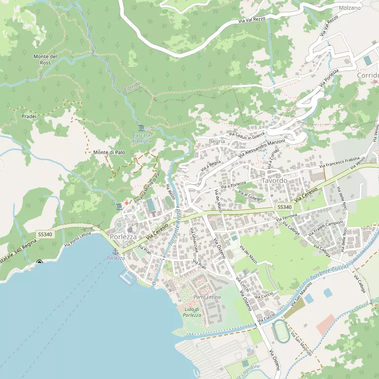 Mappa PORLEZZA