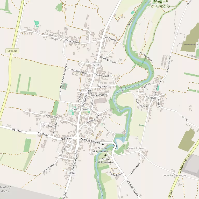 Mappa PREMARIACCO