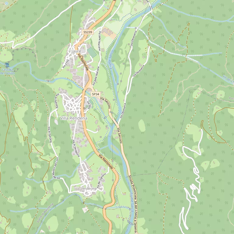 Mappa PORTE DI RENDENA