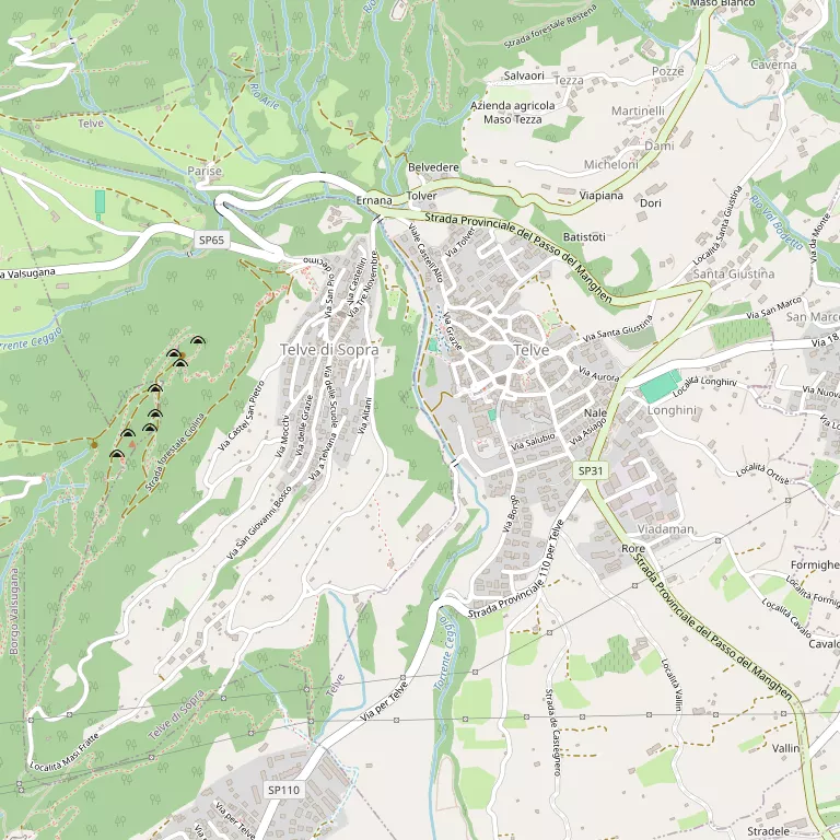 Mappa TELVE DI SOPRA