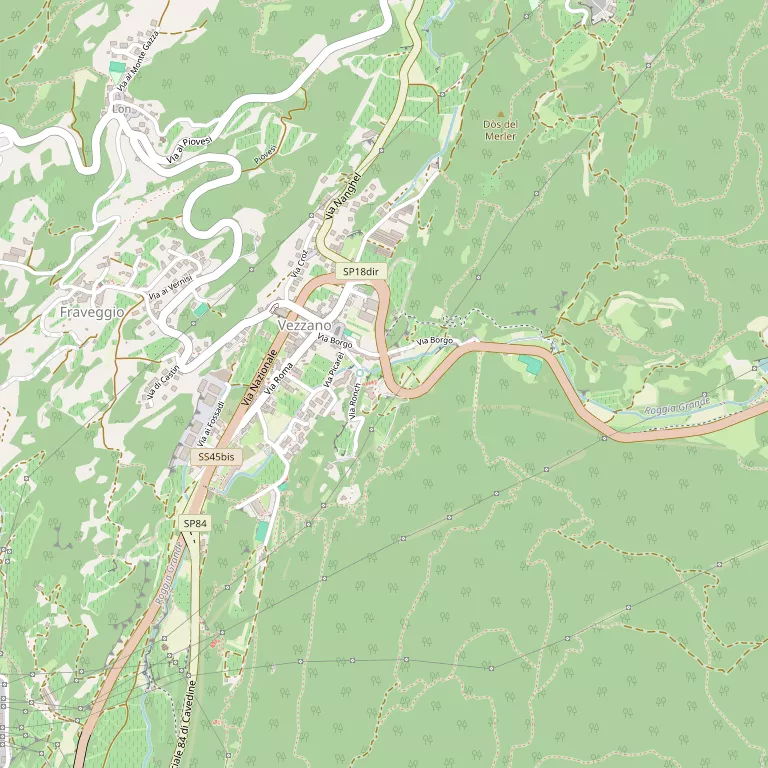 Mappa VALLELAGHI