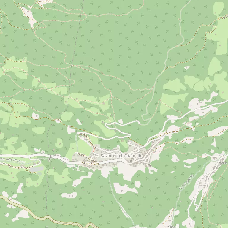 Mappa SAVIORE DELL'ADAMELLO