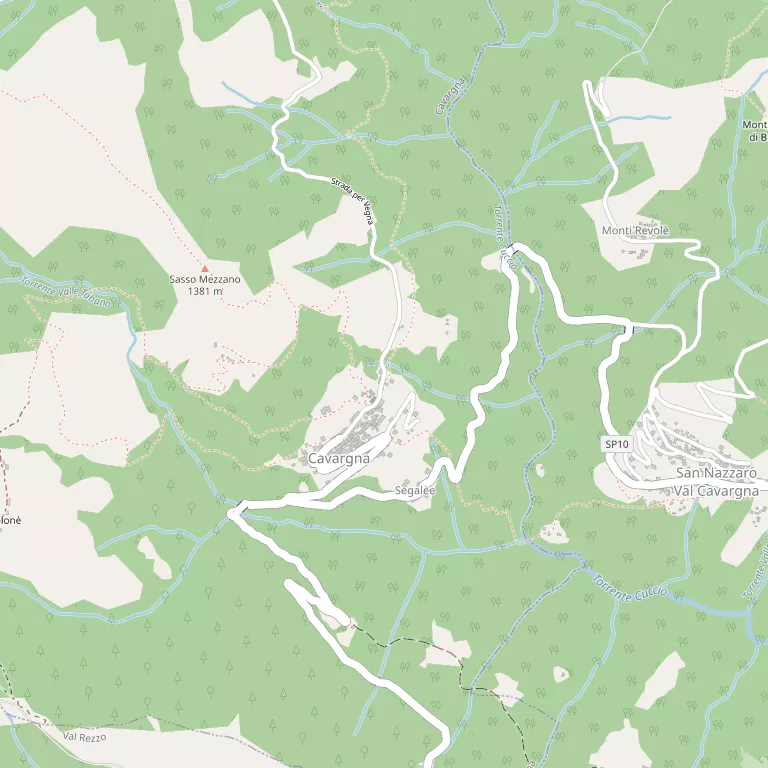 Mappa CAVARGNA
