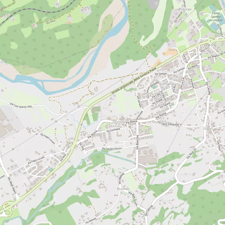 Mappa LIMANA