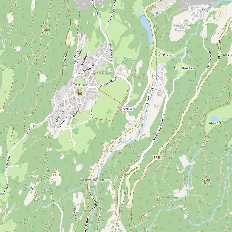 Mappa FORNACE