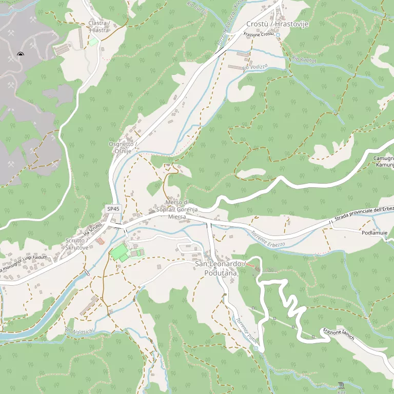 Mappa SAN LEONARDO