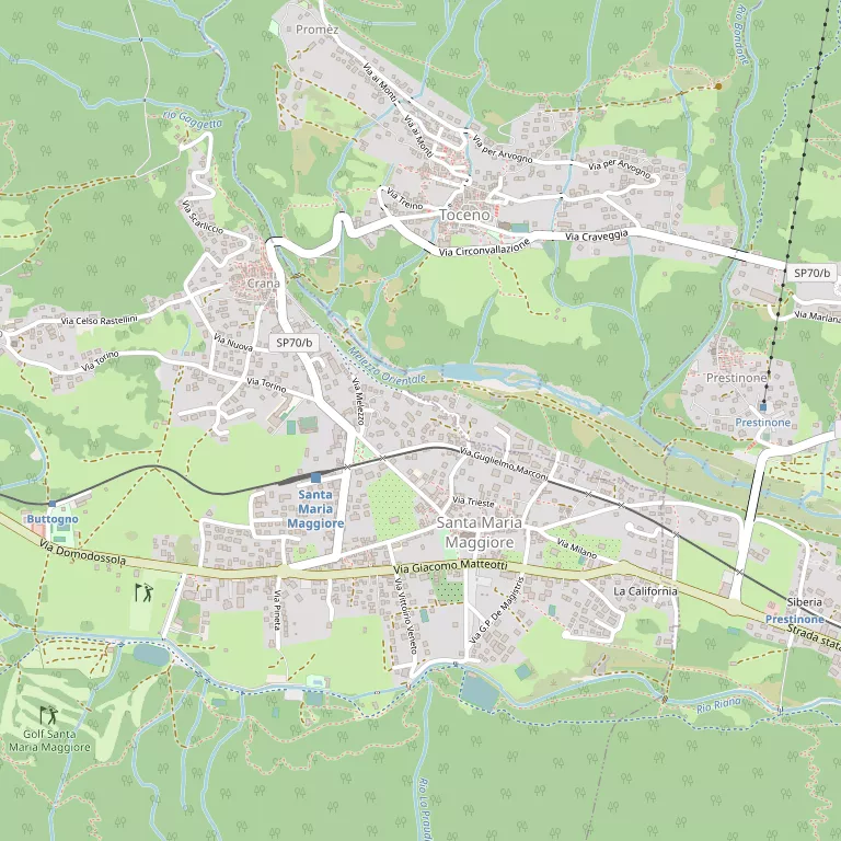 Mappa SANTA MARIA MAGGIORE