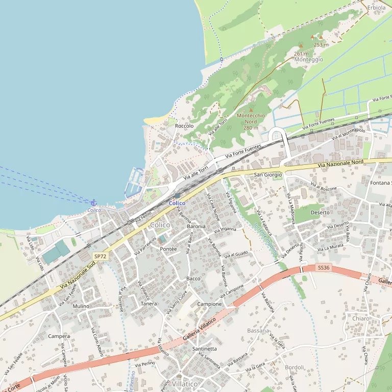 Mappa COLICO
