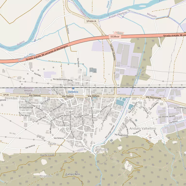 Mappa DELEBIO