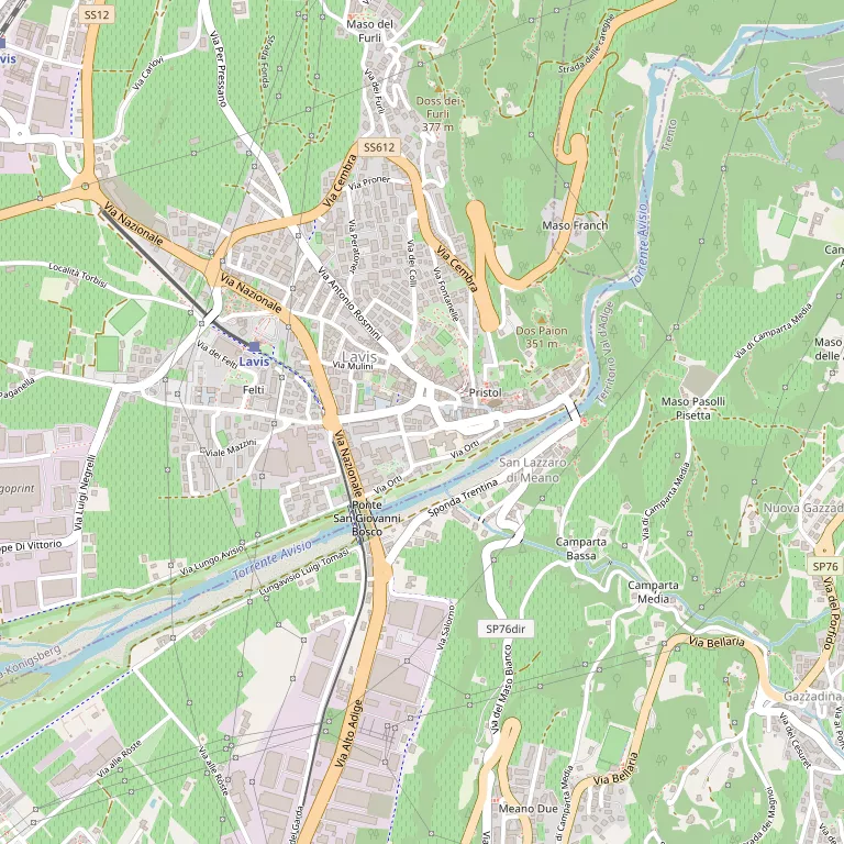 Mappa LAVIS