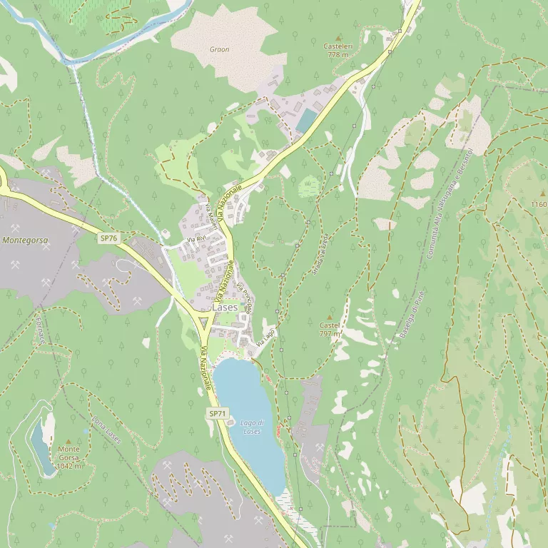 Mappa LONA-LASES