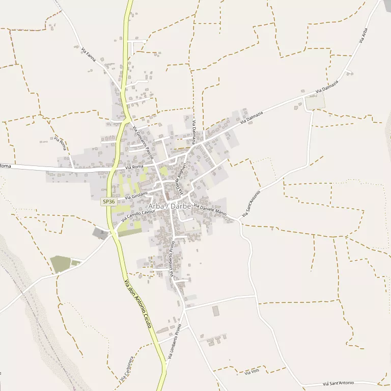 Mappa ARBA