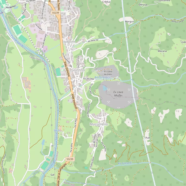 Mappa GIUSTINO