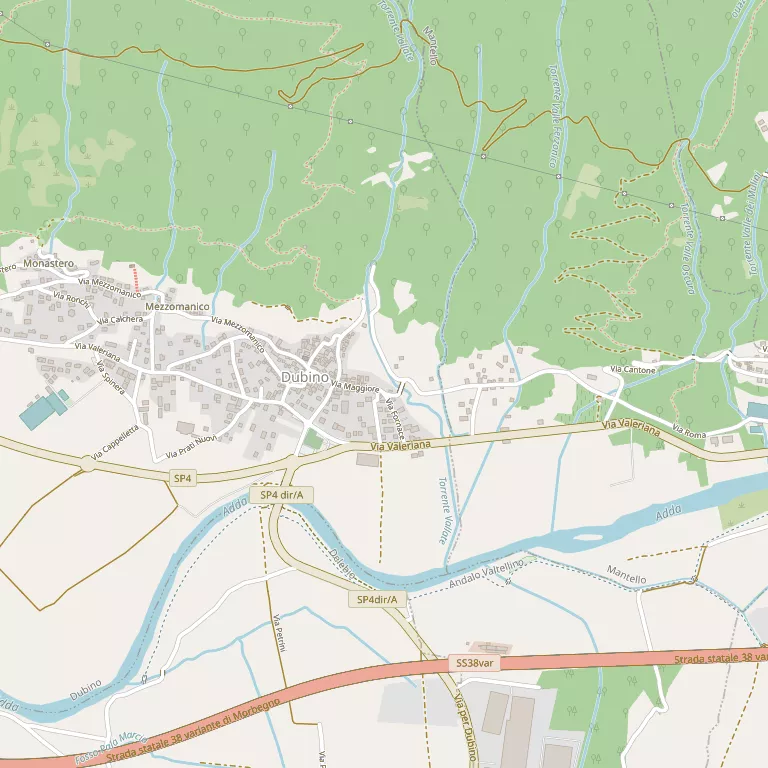 Mappa DUBINO