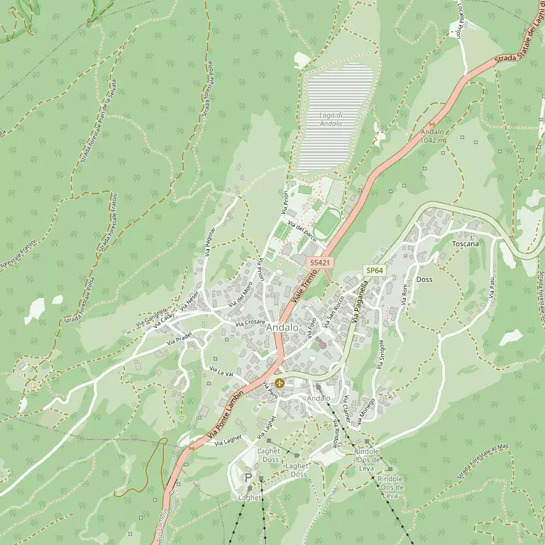 Mappa ANDALO