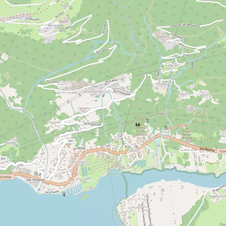 Mappa SORICO