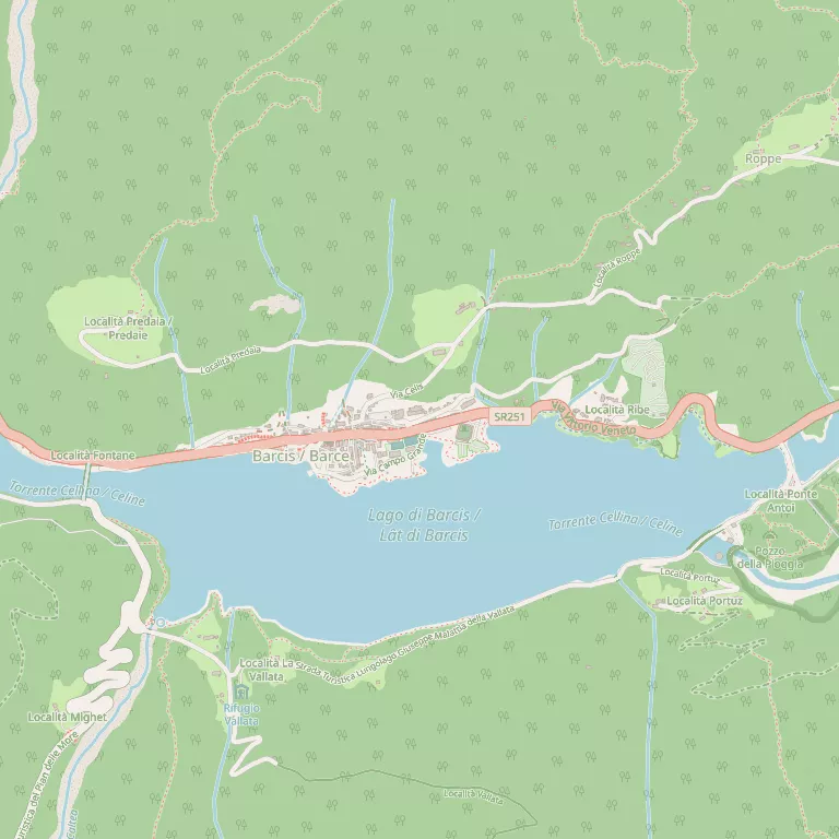 Mappa BARCIS