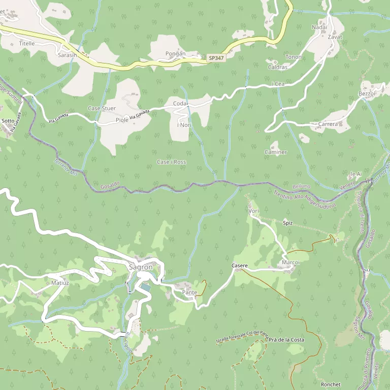 Mappa SAGRON MIS