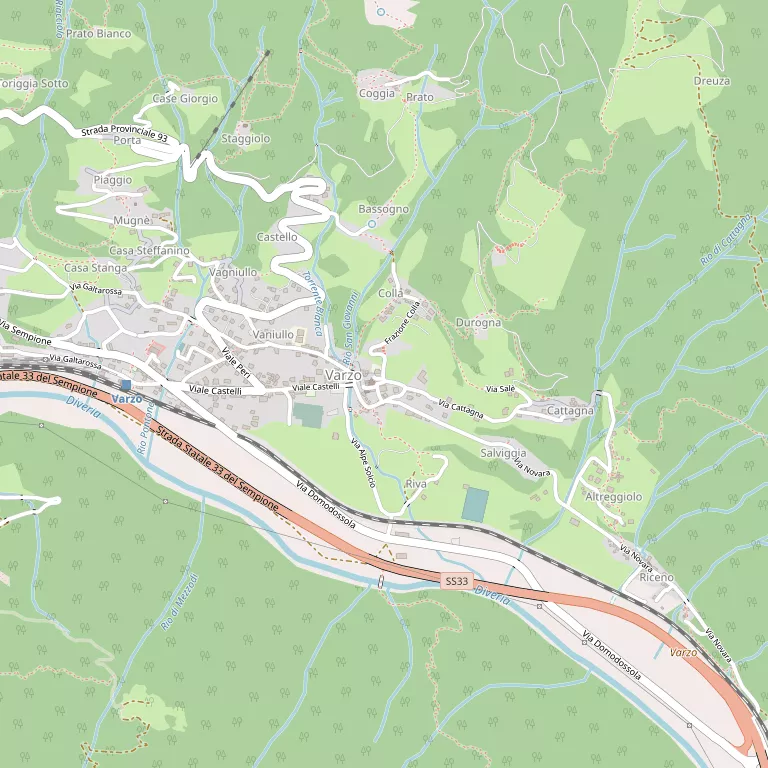 Mappa VARZO