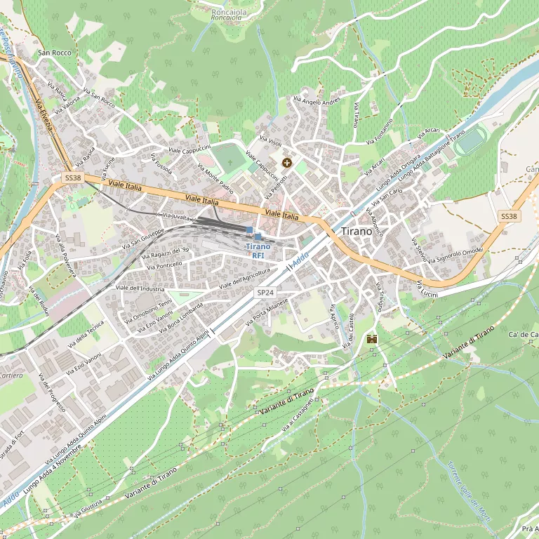 Mappa TIRANO