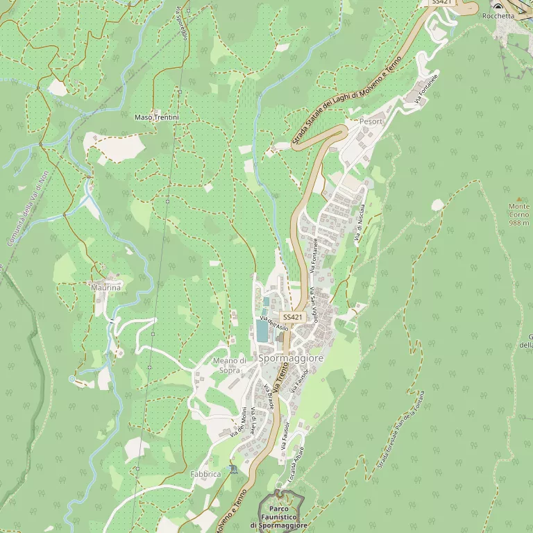 Mappa SPORMAGGIORE