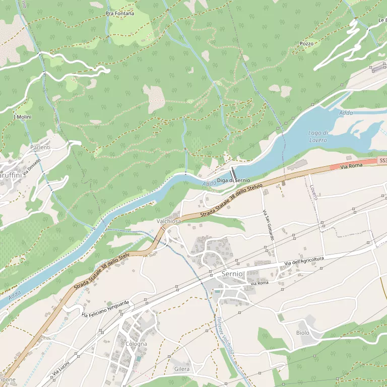 Mappa SERNIO