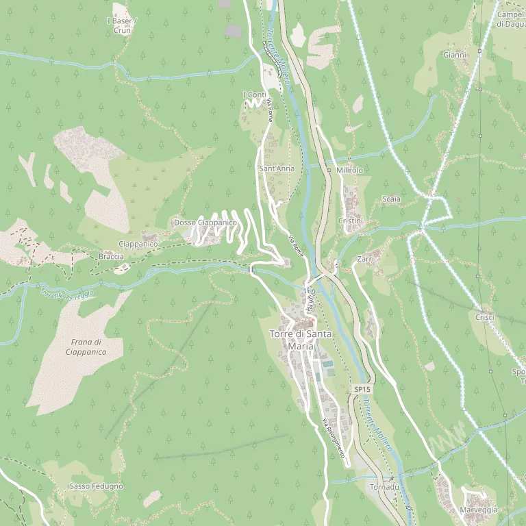 Mappa TORRE DI SANTA MARIA
