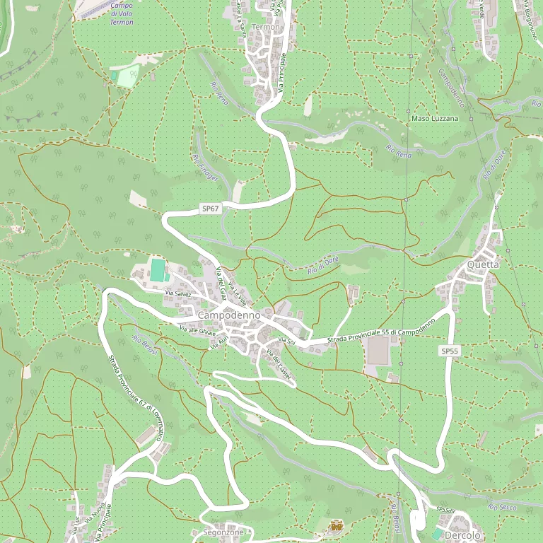 Mappa CAMPODENNO