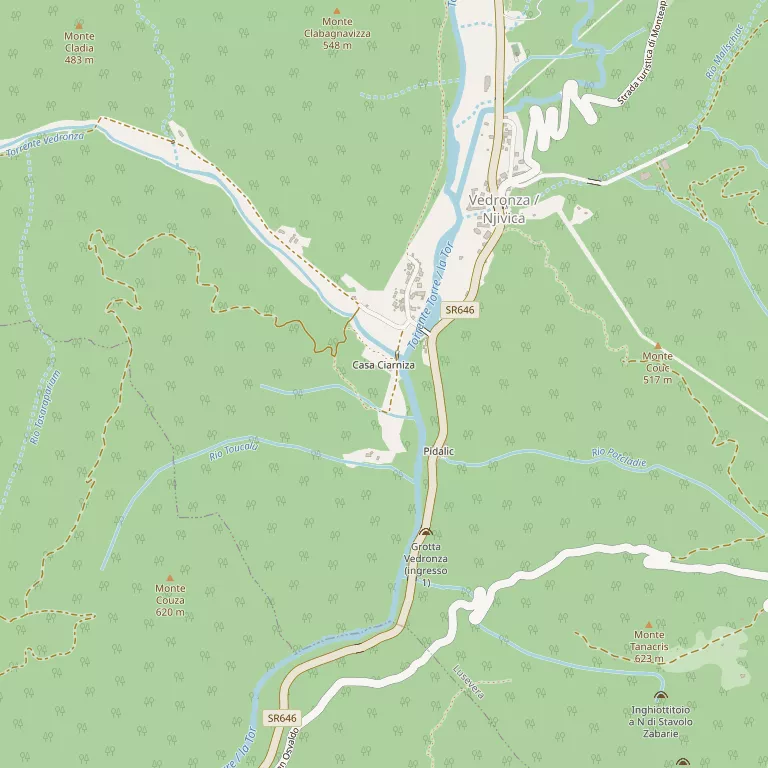 Mappa LUSEVERA