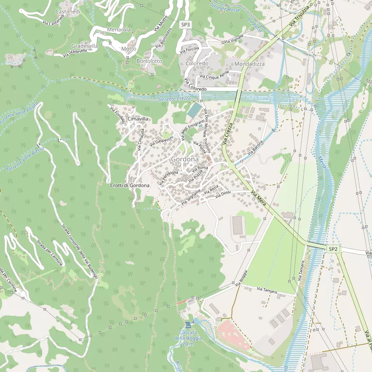 Mappa GORDONA