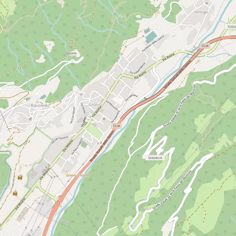 Mappa GROSIO