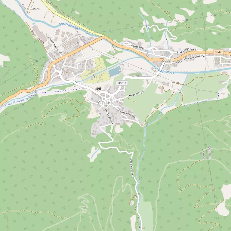 Mappa OSSANA