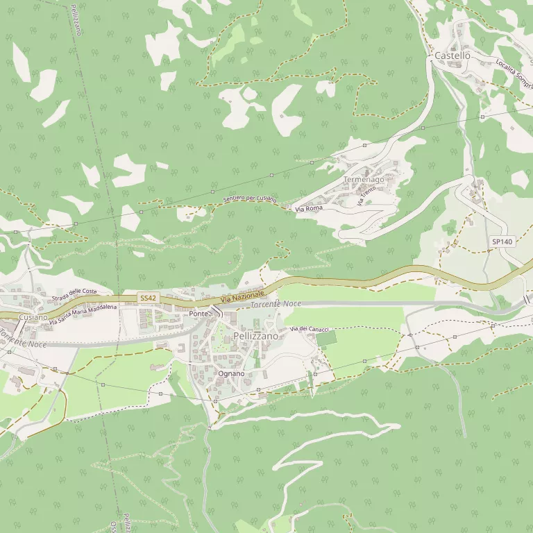 Mappa PELLIZZANO