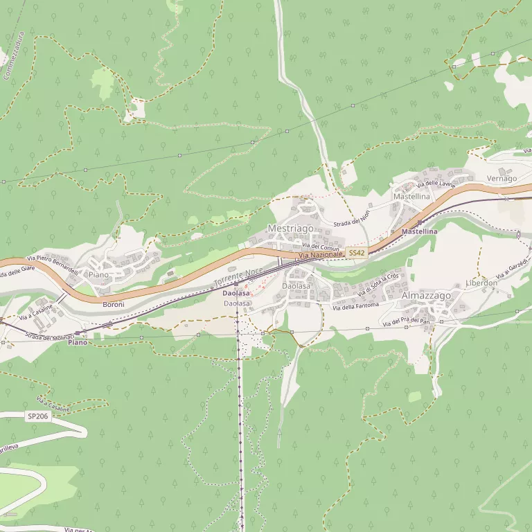 Mappa COMMEZZADURA