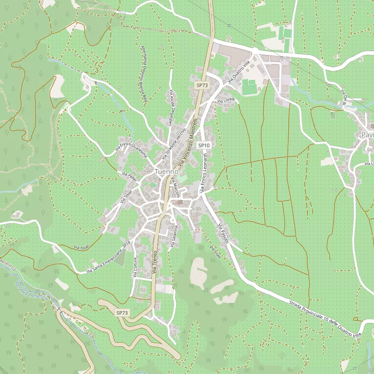Mappa VILLE D'ANAUNIA