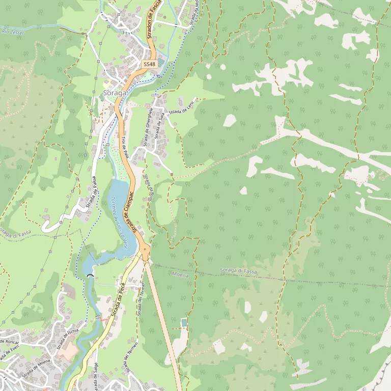 Mappa SORAGA DI FASSA