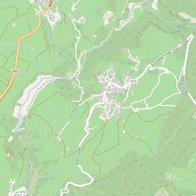 Mappa DAMBEL