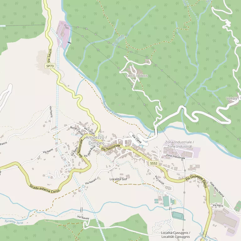 Mappa AMPEZZO
